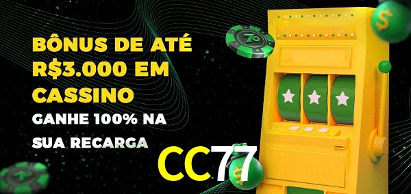 CC77 melhor bônus de depósito