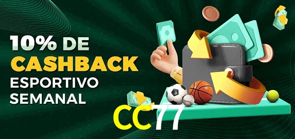 10% de bônus de cashback na CC77